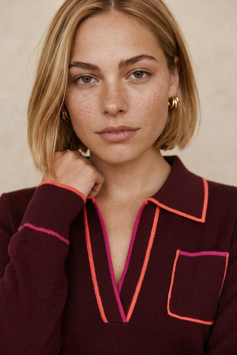 Pull Paolo Merlot en Laine