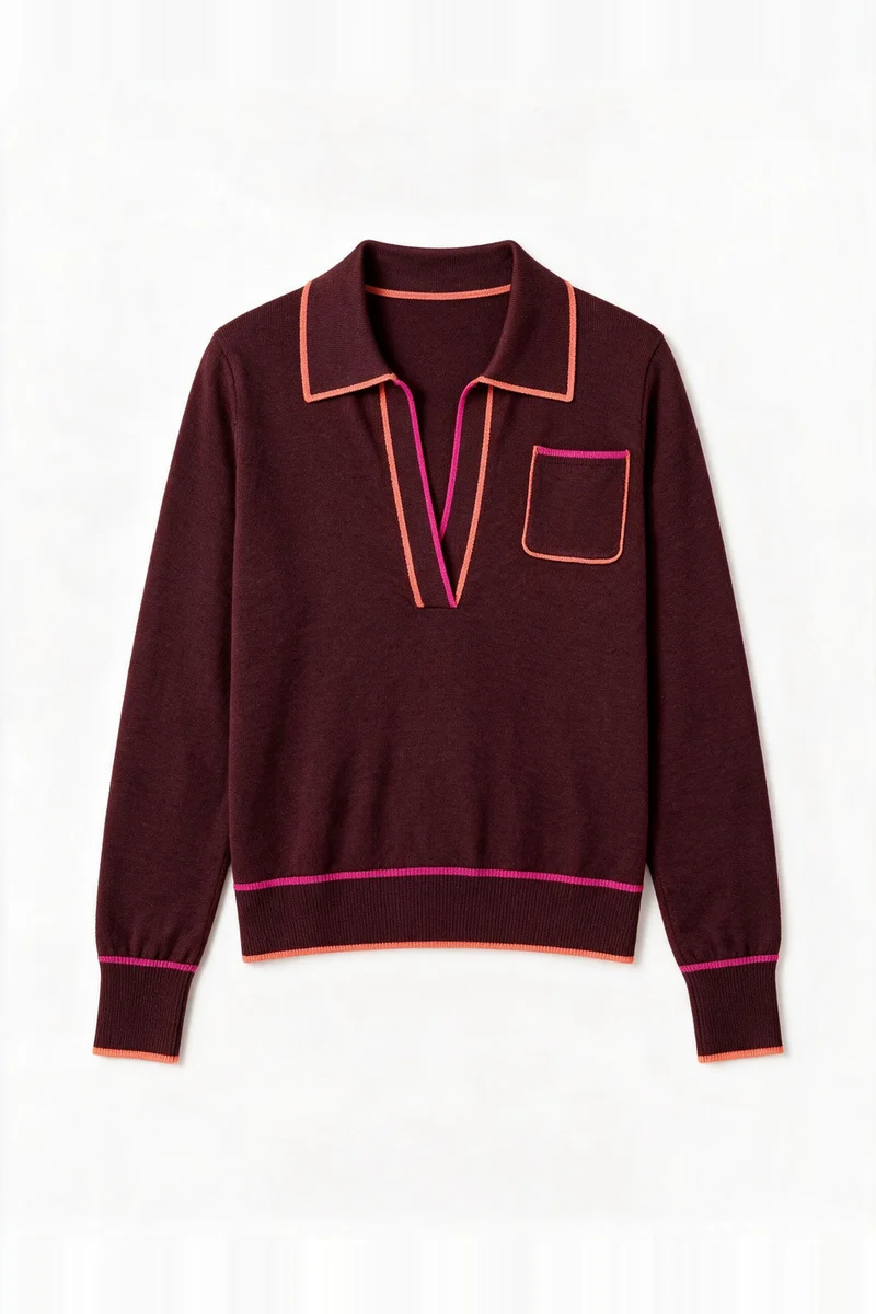 Pull Paolo Merlot en Laine
