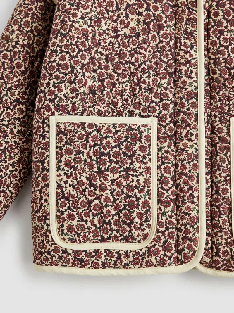 Kimono court coton épais automne femme confortable