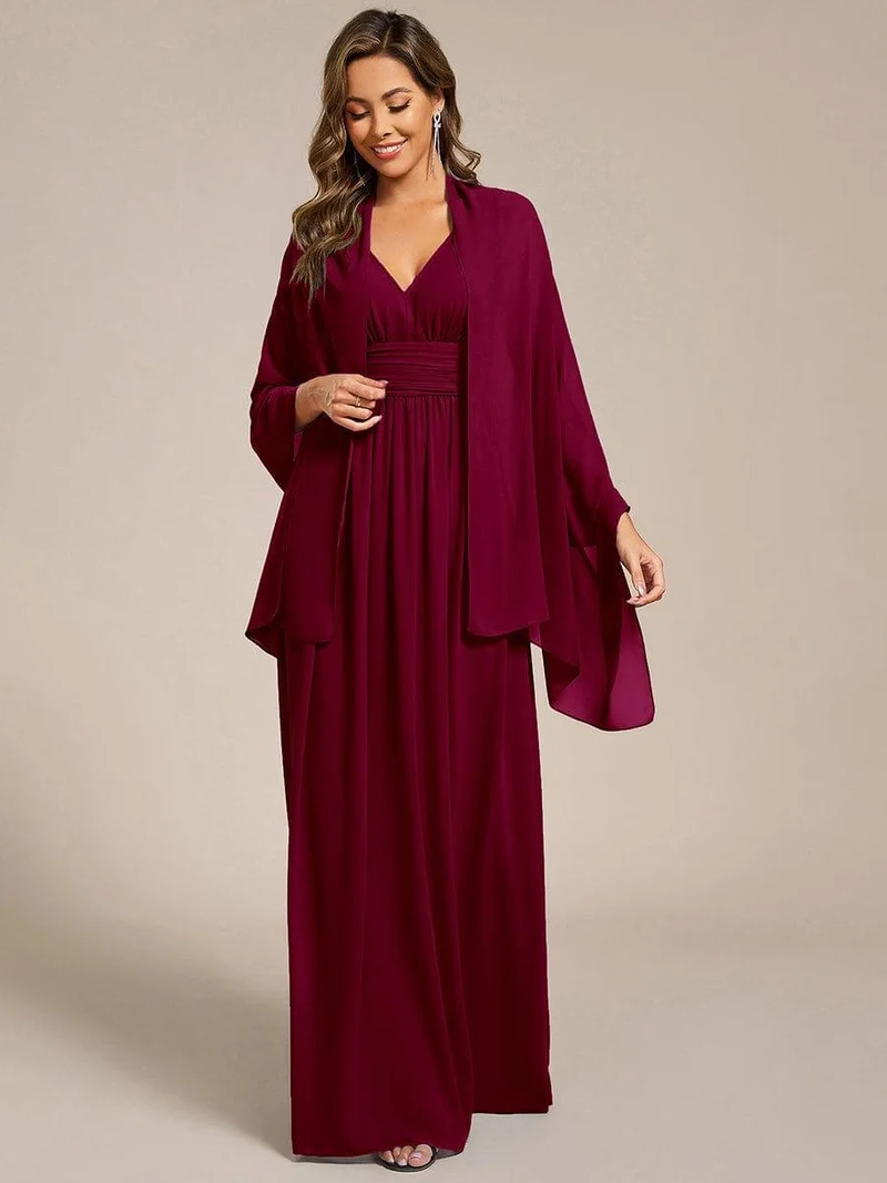 ever CHARLEE | Châle en mousseline élégant pour femme idéal pour une occasion spéciale