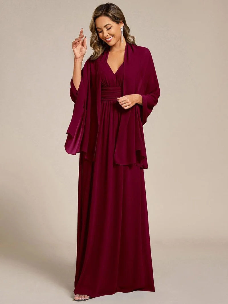 ever CHARLEE | Châle en mousseline élégant pour femme idéal pour une occasion spéciale