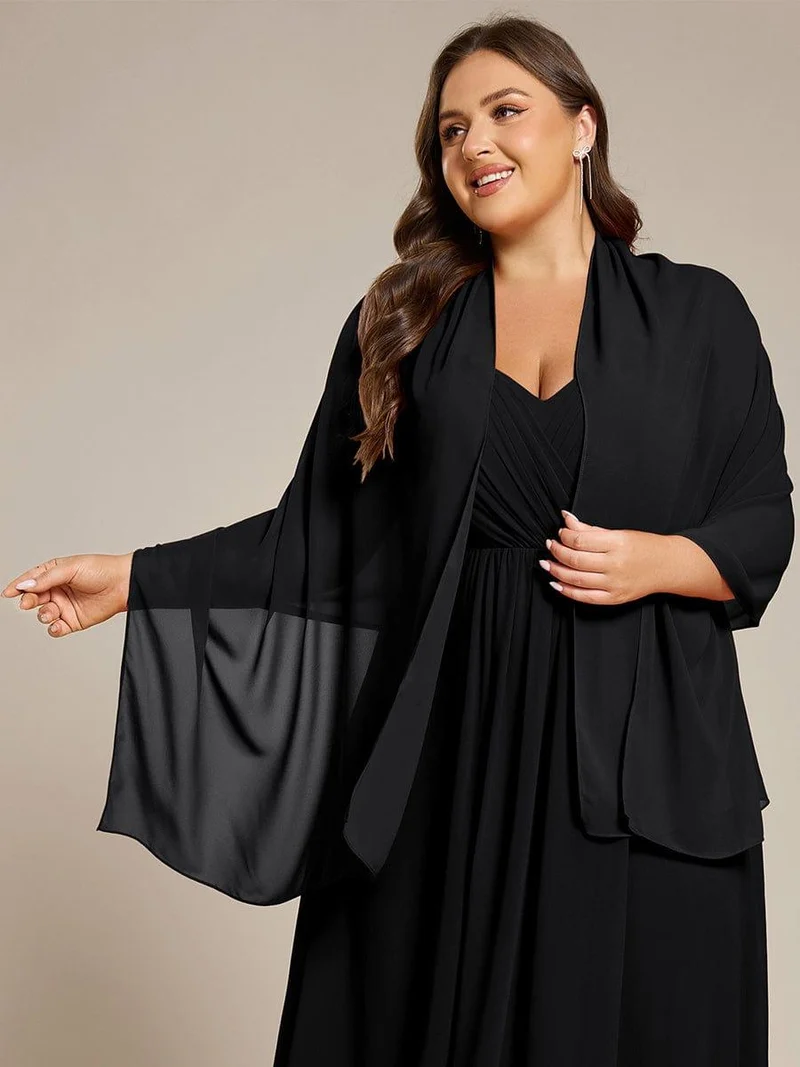 ever CHARLEE | Châle en mousseline élégant pour femme idéal pour une occasion spéciale