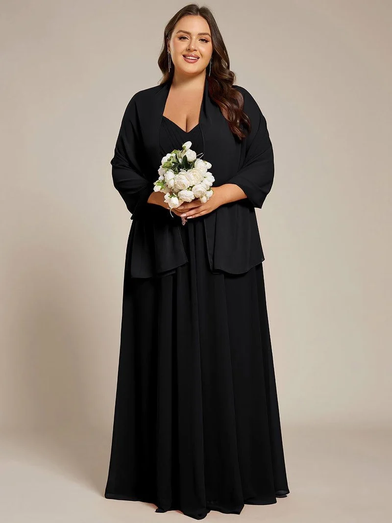ever CHARLEE | Châle en mousseline élégant pour femme idéal pour une occasion spéciale