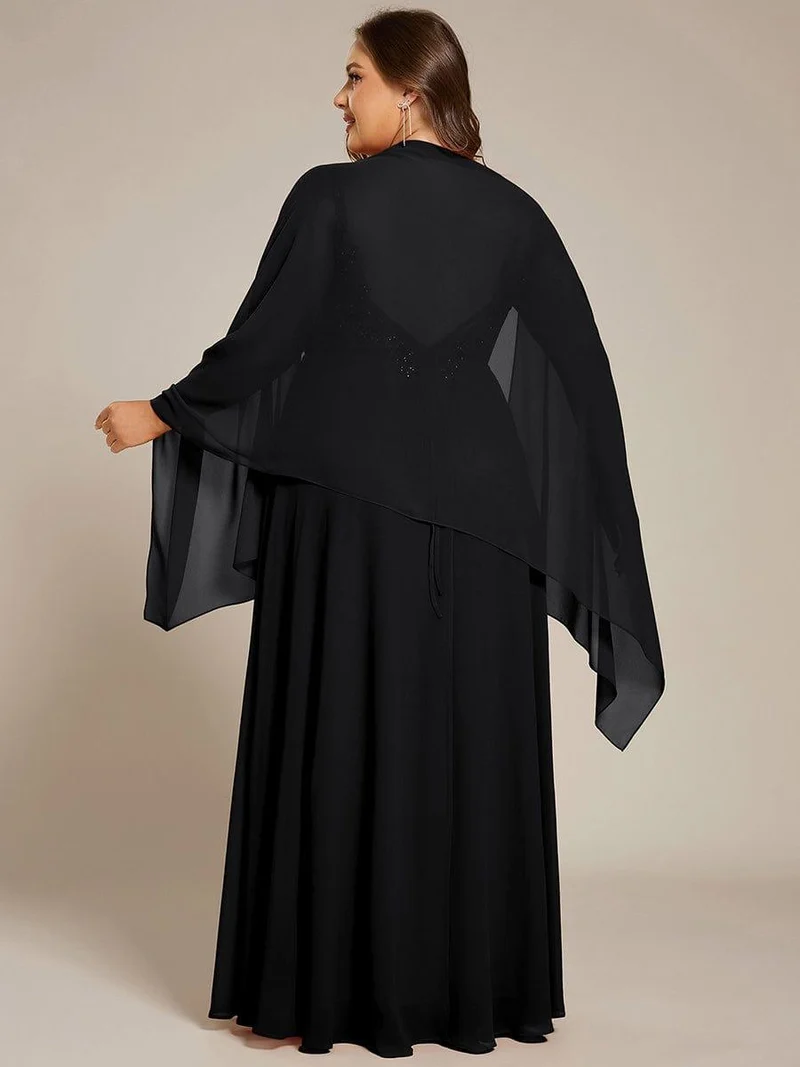 ever CHARLEE | Châle en mousseline élégant pour femme idéal pour une occasion spéciale