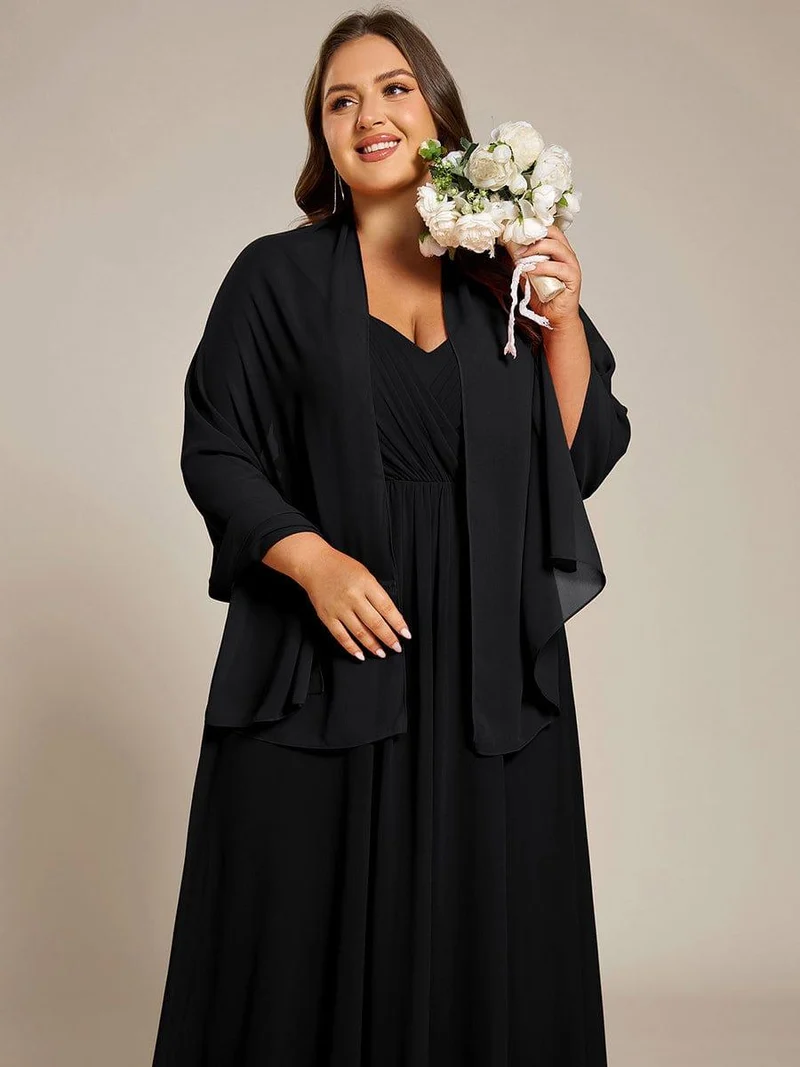 ever CHARLEE | Châle en mousseline élégant pour femme idéal pour une occasion spéciale