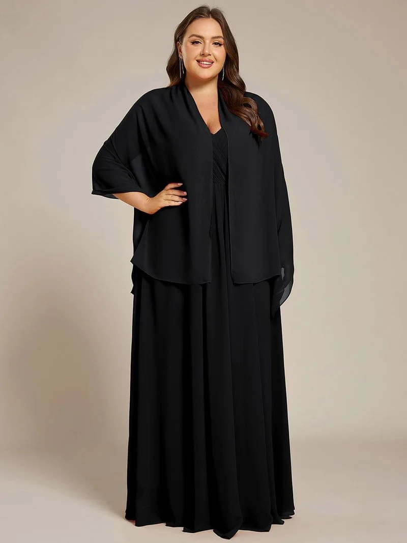 ever CHARLEE | Châle en mousseline élégant pour femme idéal pour une occasion spéciale