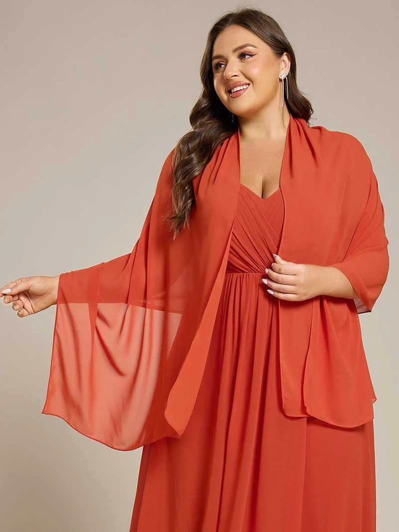 ever CHARLEE | Châle en mousseline élégant pour femme idéal pour une occasion spéciale