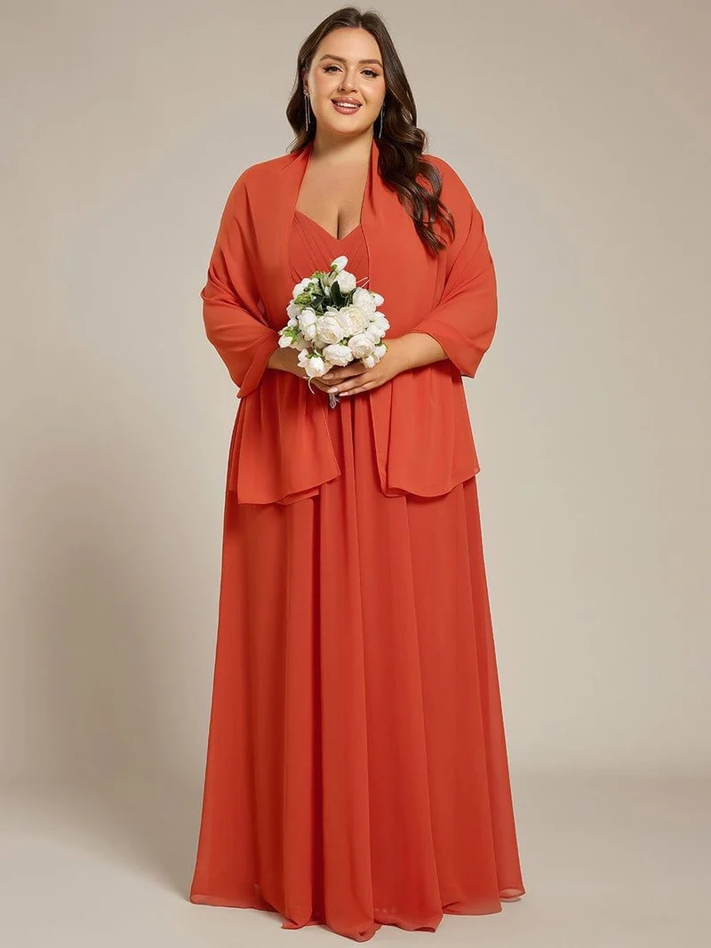 ever CHARLEE | Châle en mousseline élégant pour femme idéal pour une occasion spéciale