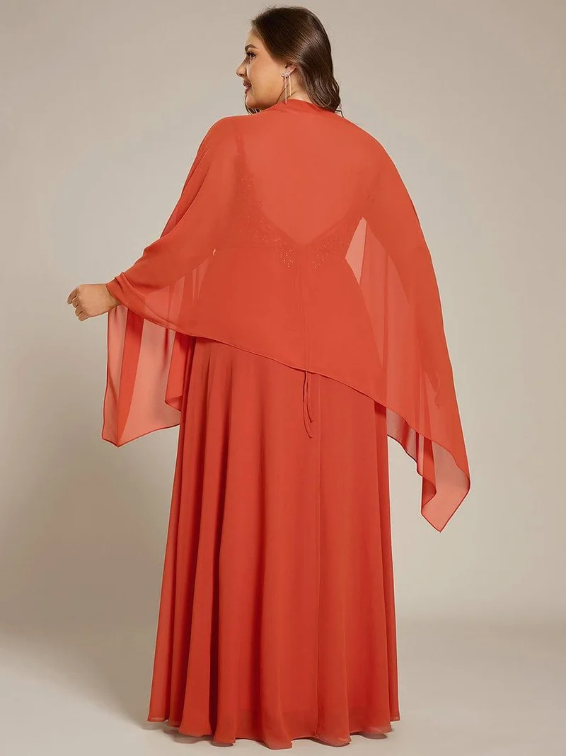 ever CHARLEE | Châle en mousseline élégant pour femme idéal pour une occasion spéciale