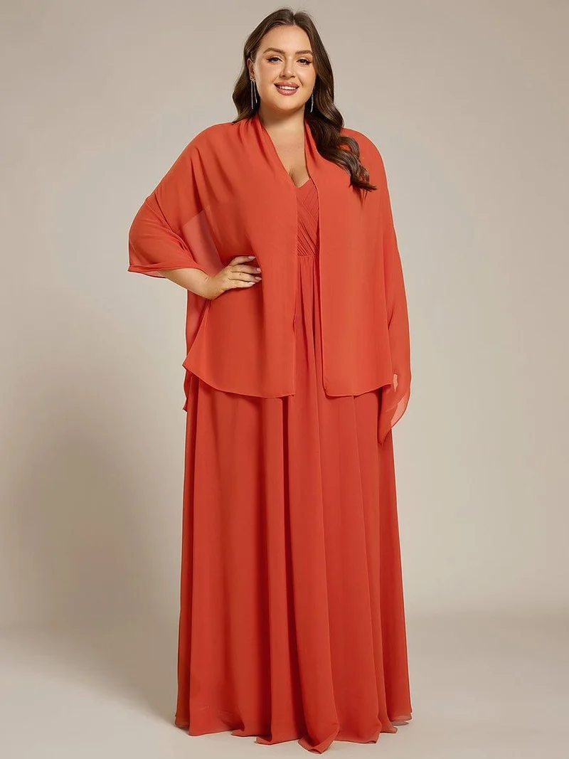 ever CHARLEE | Châle en mousseline élégant pour femme idéal pour une occasion spéciale