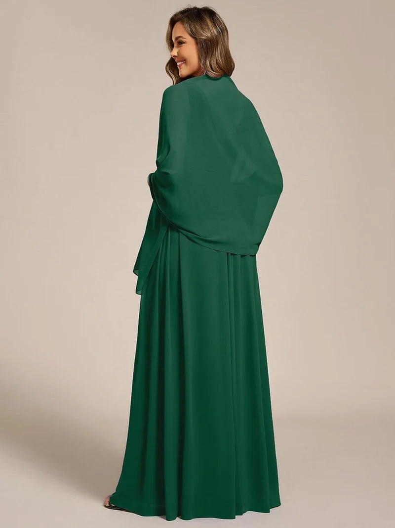 ever CHARLEE | Châle en mousseline élégant pour femme idéal pour une occasion spéciale