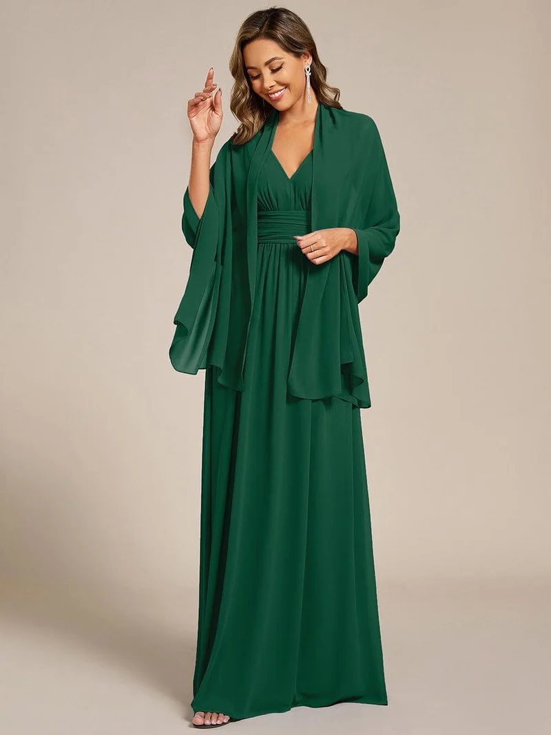 ever CHARLEE | Châle en mousseline élégant pour femme idéal pour une occasion spéciale