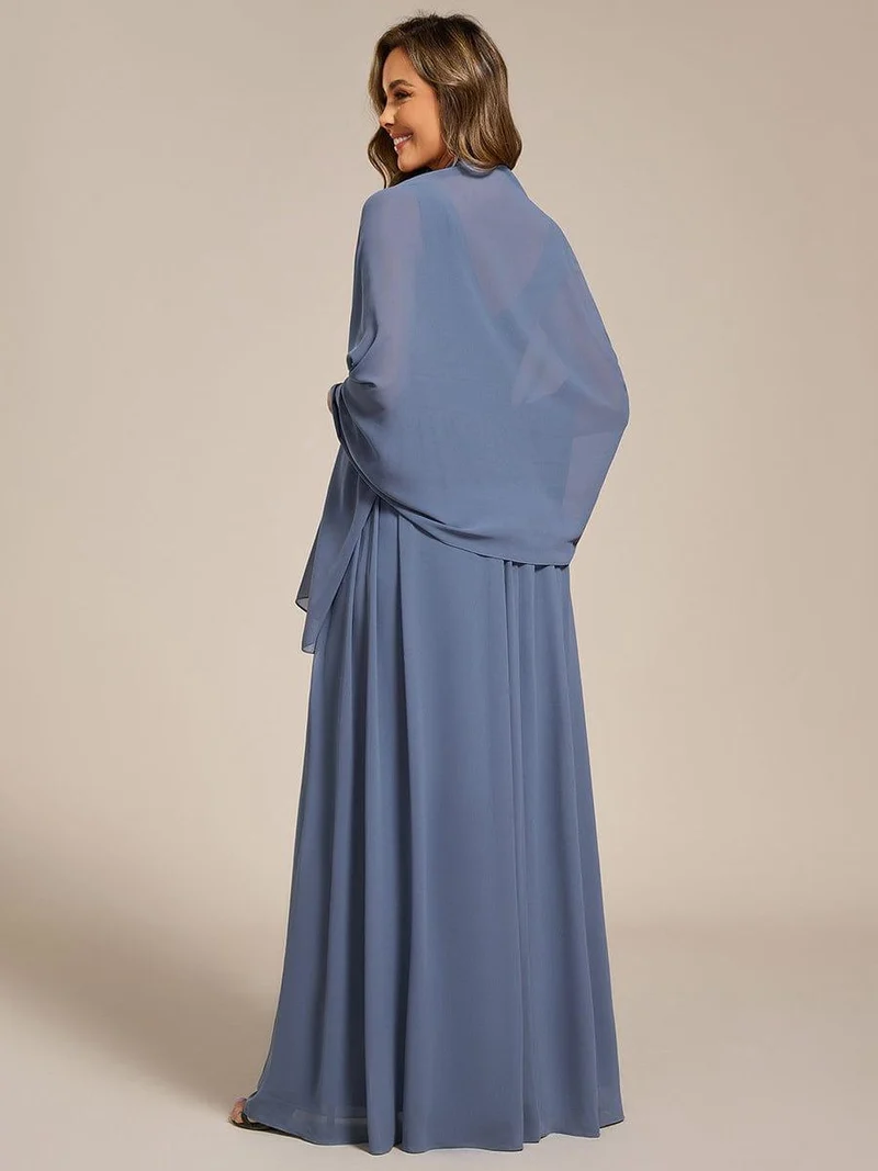 ever CHARLEE | Châle en mousseline élégant pour femme idéal pour une occasion spéciale