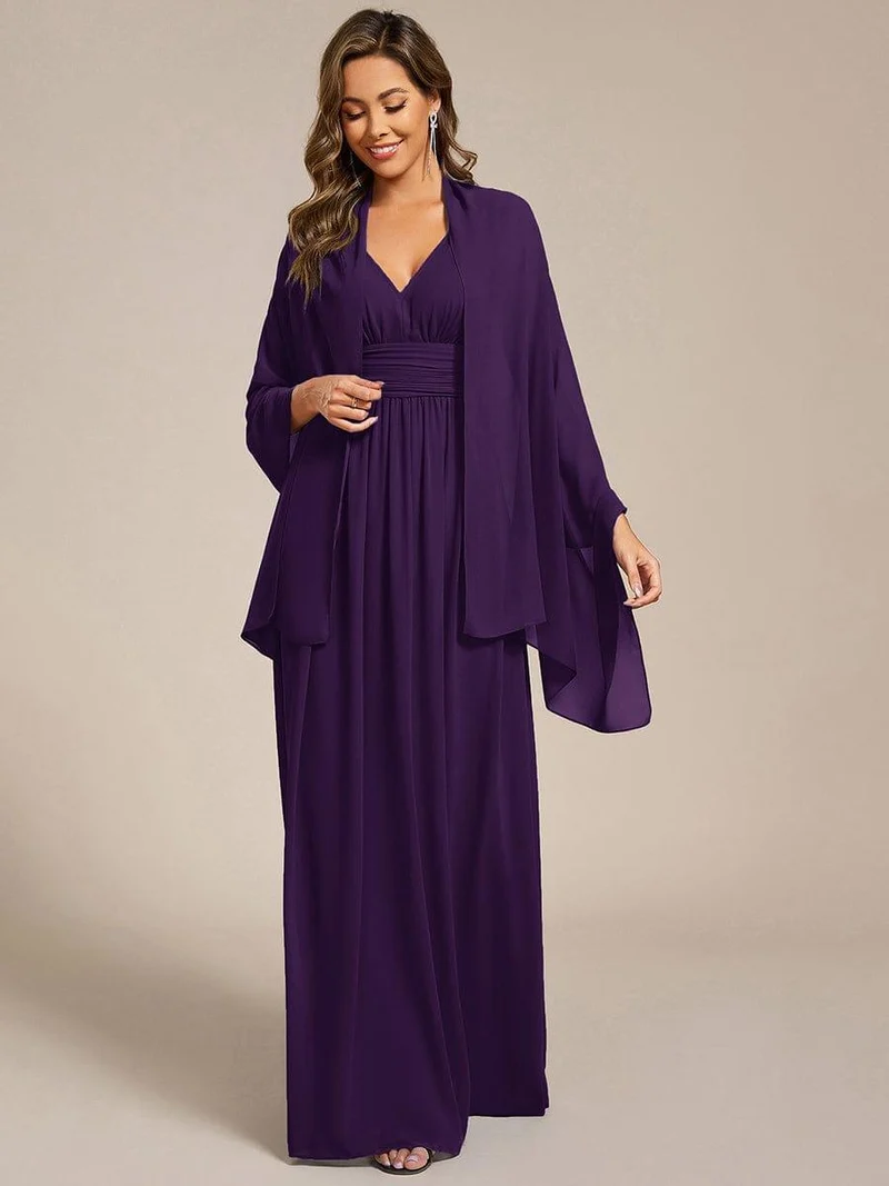 ever CHARLEE | Châle en mousseline élégant pour femme idéal pour une occasion spéciale