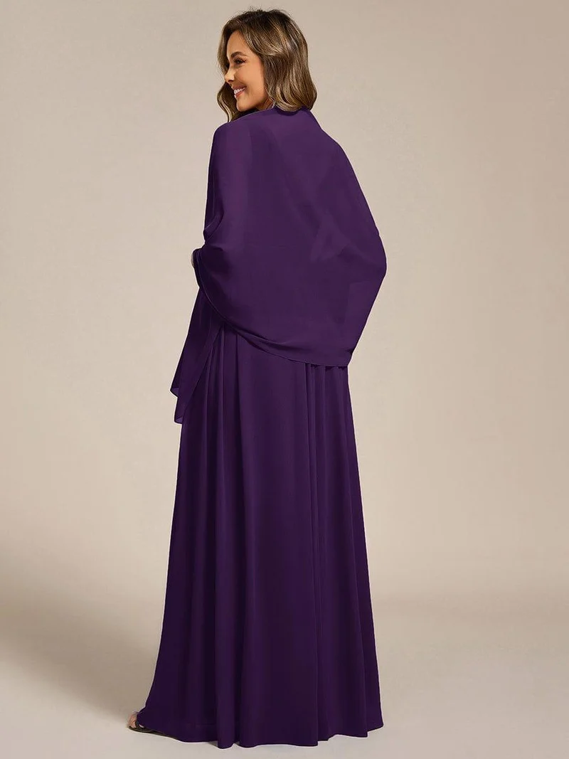 ever CHARLEE | Châle en mousseline élégant pour femme idéal pour une occasion spéciale