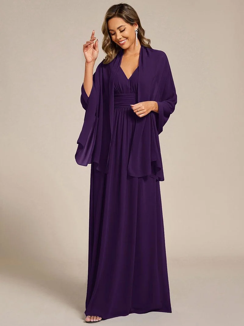 ever CHARLEE | Châle en mousseline élégant pour femme idéal pour une occasion spéciale