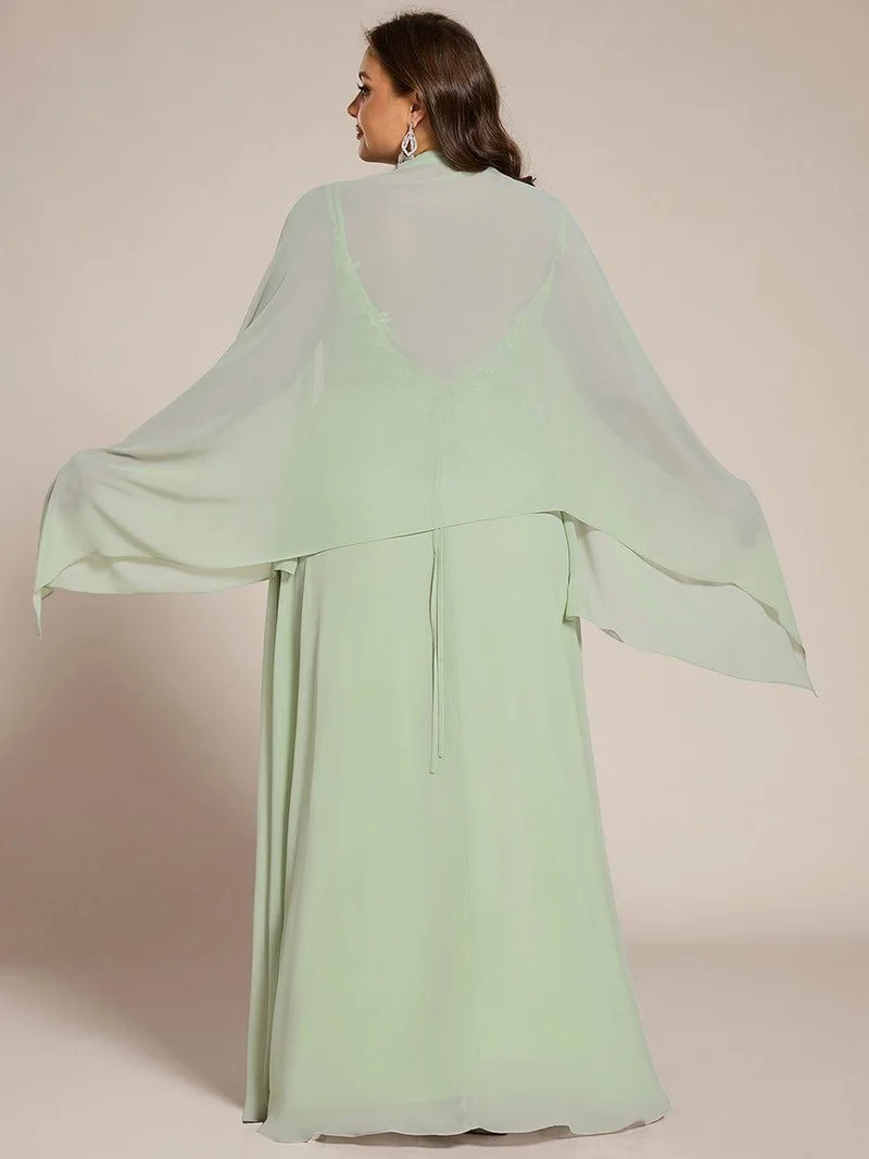 ever CHARLEE | Châle en mousseline élégant pour femme idéal pour une occasion spéciale
