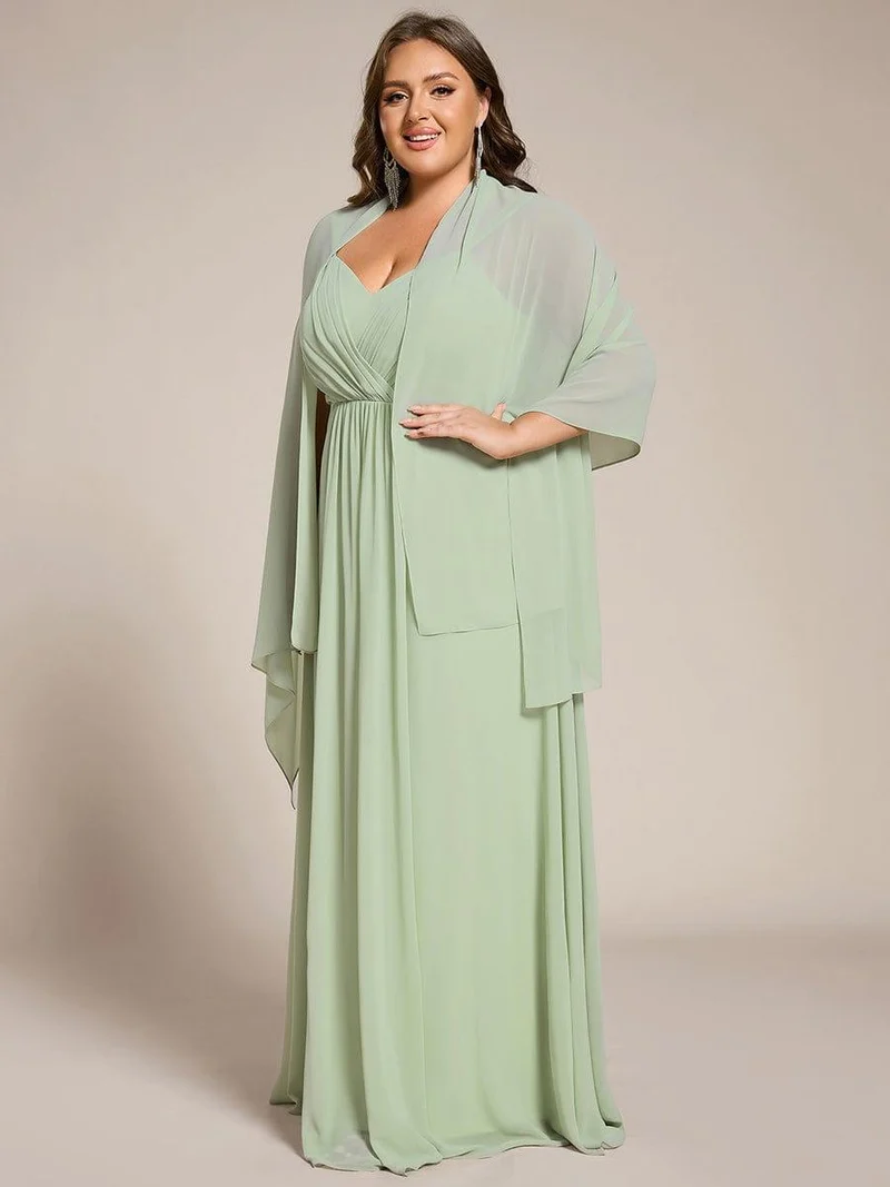 ever CHARLEE | Châle en mousseline élégant pour femme idéal pour une occasion spéciale