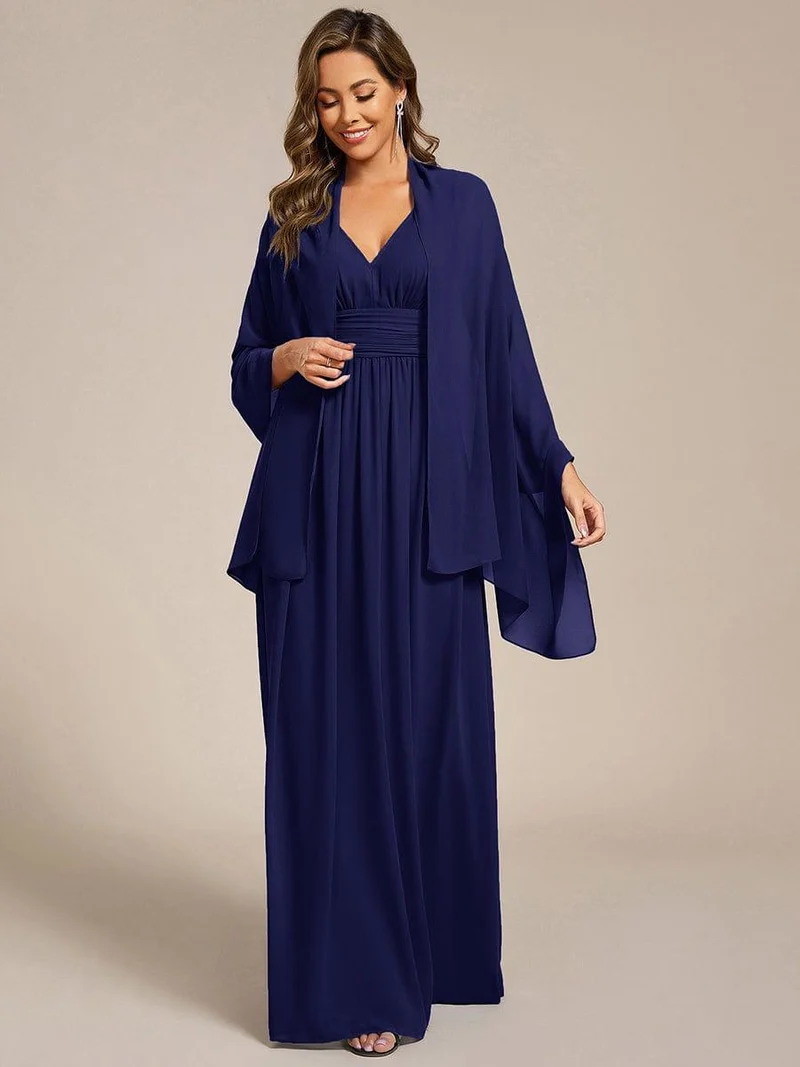 ever CHARLEE | Châle en mousseline élégant pour femme idéal pour une occasion spéciale
