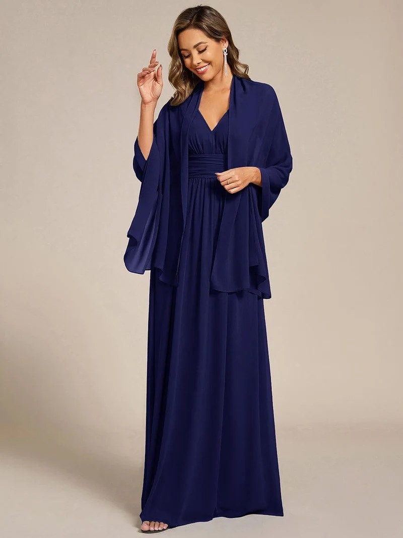 ever CHARLEE | Châle en mousseline élégant pour femme idéal pour une occasion spéciale