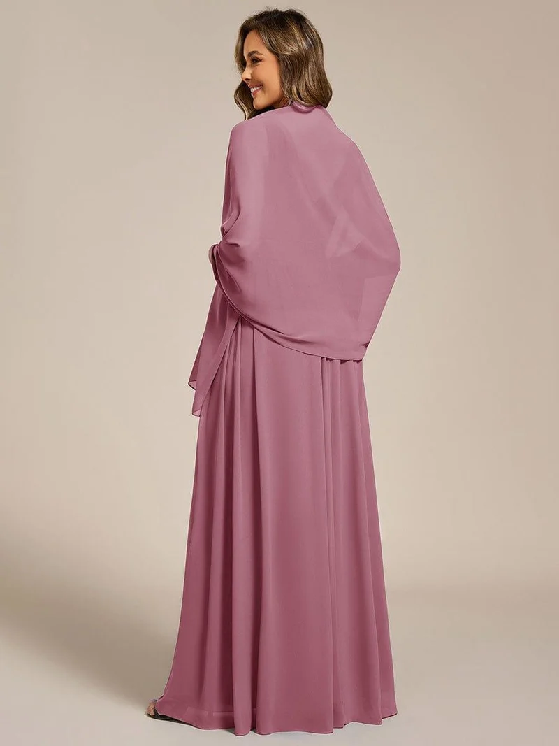 ever CHARLEE | Châle en mousseline élégant pour femme idéal pour une occasion spéciale