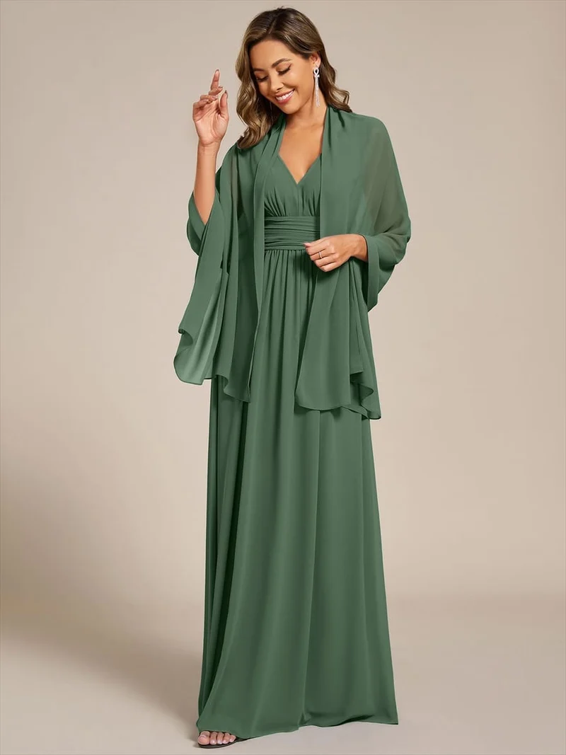 ever CHARLEE | Châle en mousseline élégant pour femme idéal pour une occasion spéciale