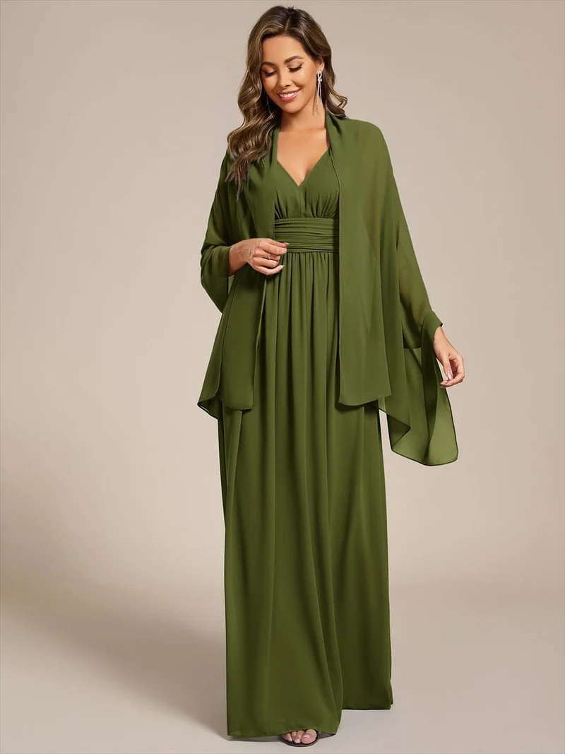 ever CHARLEE | Châle en mousseline élégant pour femme idéal pour une occasion spéciale