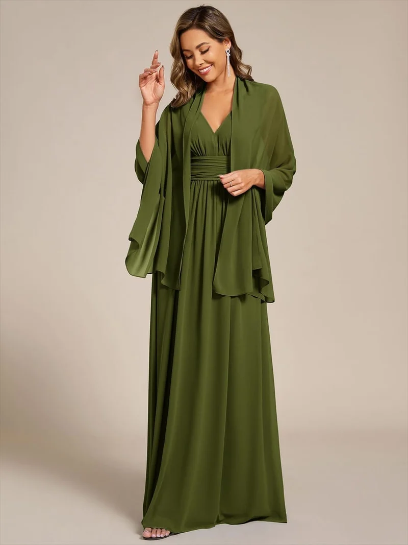 ever CHARLEE | Châle en mousseline élégant pour femme idéal pour une occasion spéciale