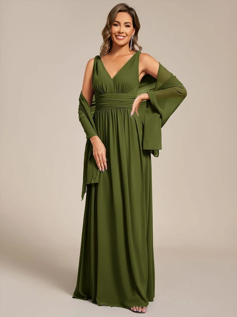 ever CHARLEE | Châle en mousseline élégant pour femme idéal pour une occasion spéciale