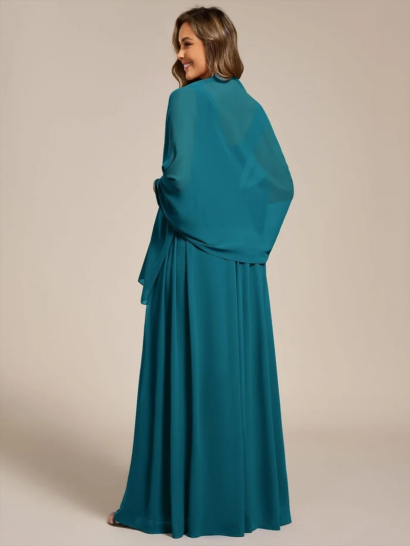 ever CHARLEE | Châle en mousseline élégant pour femme idéal pour une occasion spéciale
