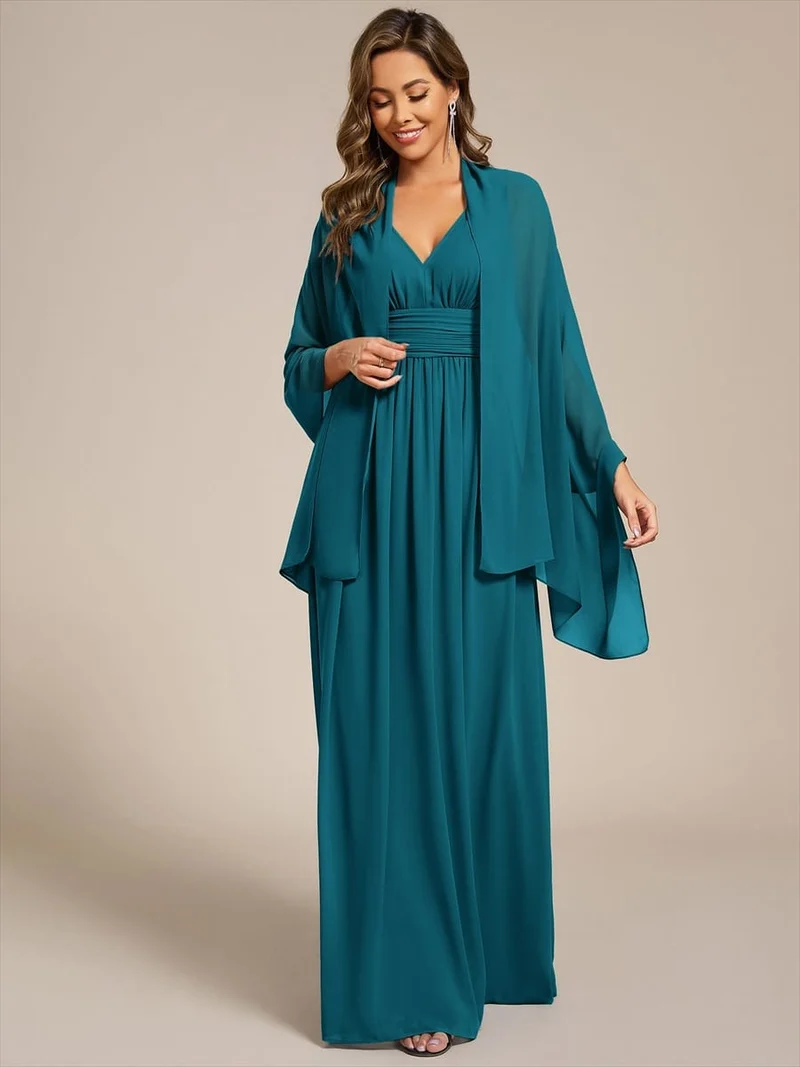 ever CHARLEE | Châle en mousseline élégant pour femme idéal pour une occasion spéciale