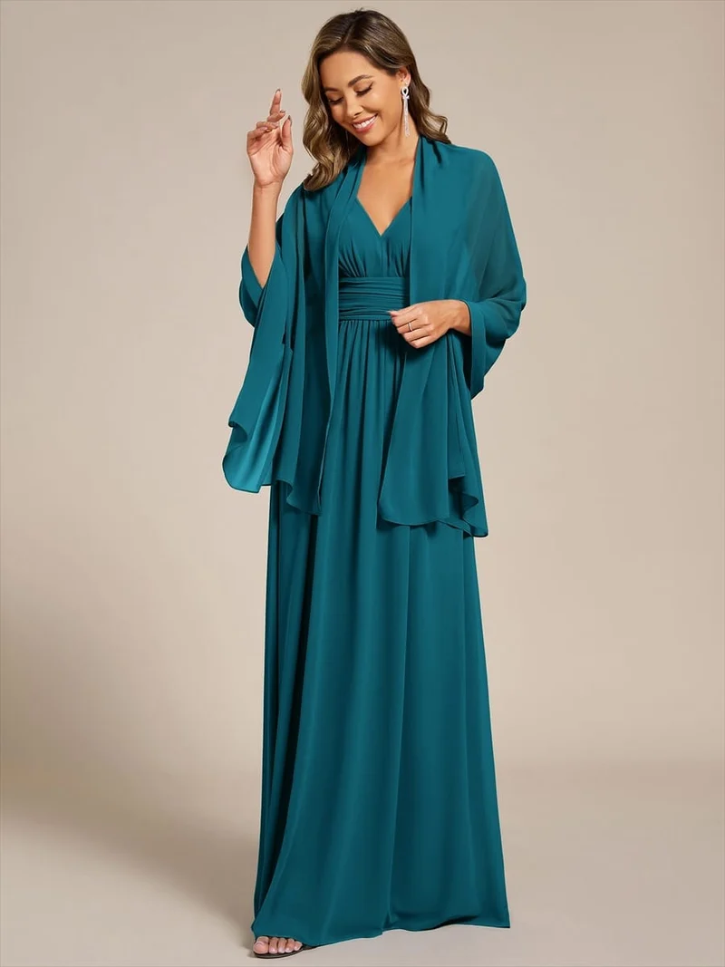 ever CHARLEE | Châle en mousseline élégant pour femme idéal pour une occasion spéciale