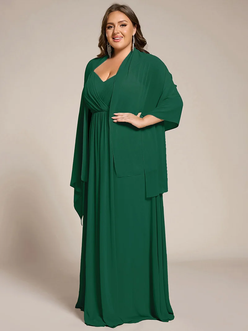 ever CHARLEE | Châle en mousseline élégant pour femme idéal pour une occasion spéciale