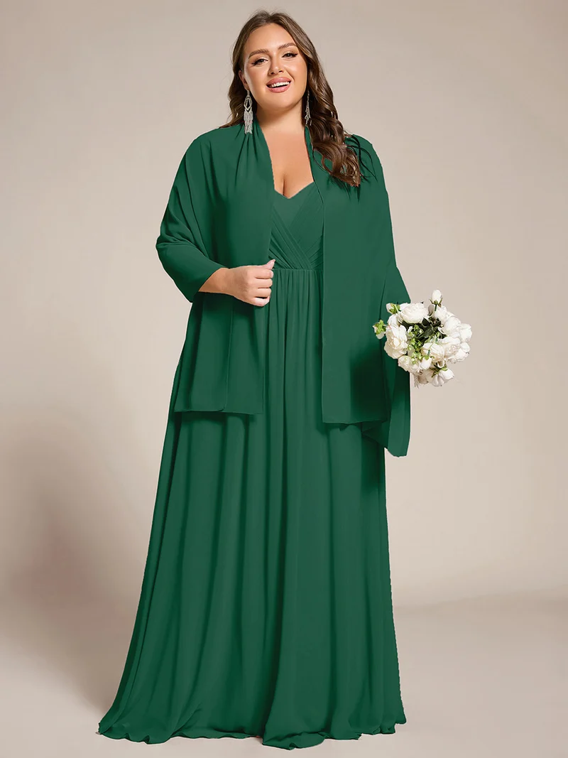 ever CHARLEE | Châle en mousseline élégant pour femme idéal pour une occasion spéciale