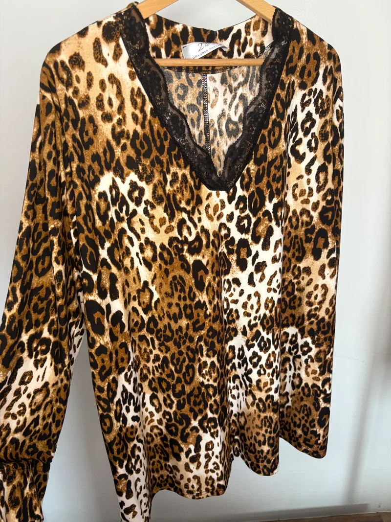 Blouse léopard 46-48