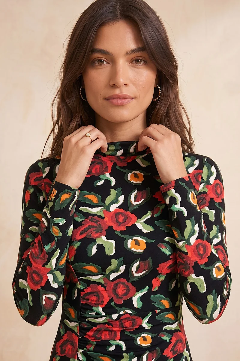 Robe Allura Rose des Nuits