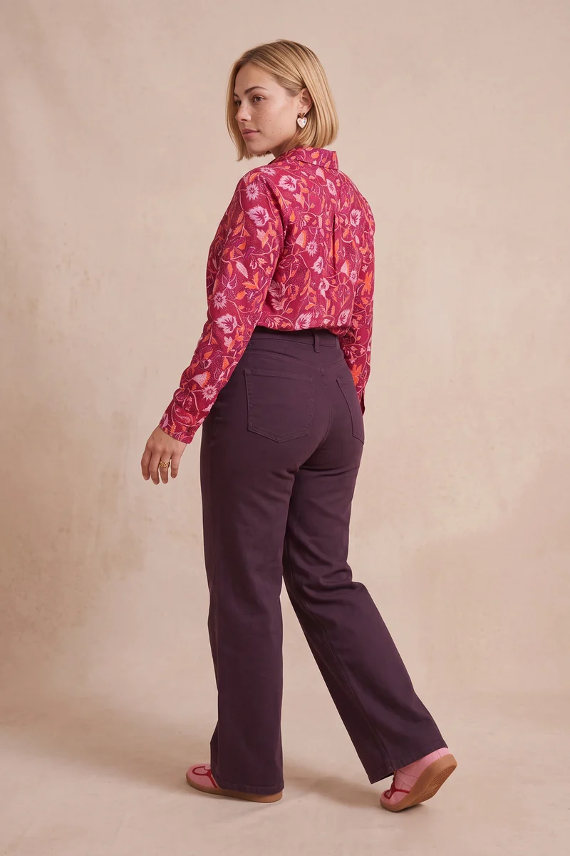 Pantalon Idéaliste Cassis