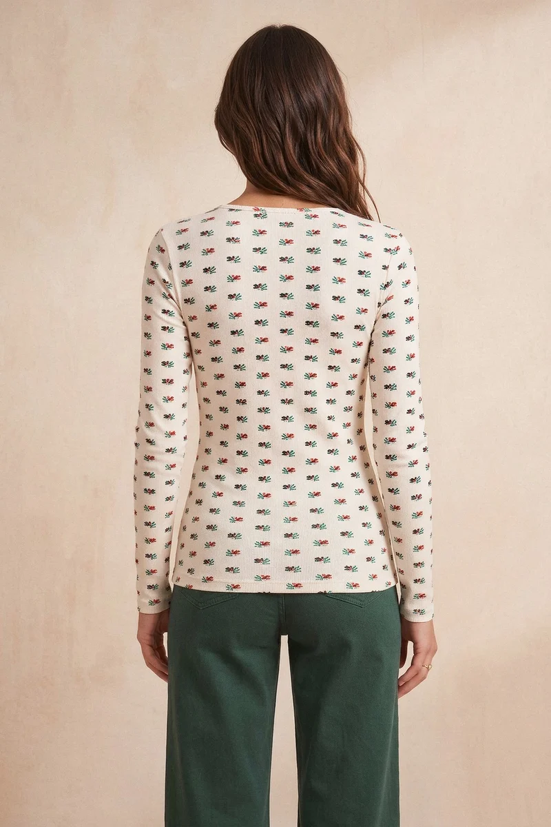 T-shirt Paresseux Fleur des Bois