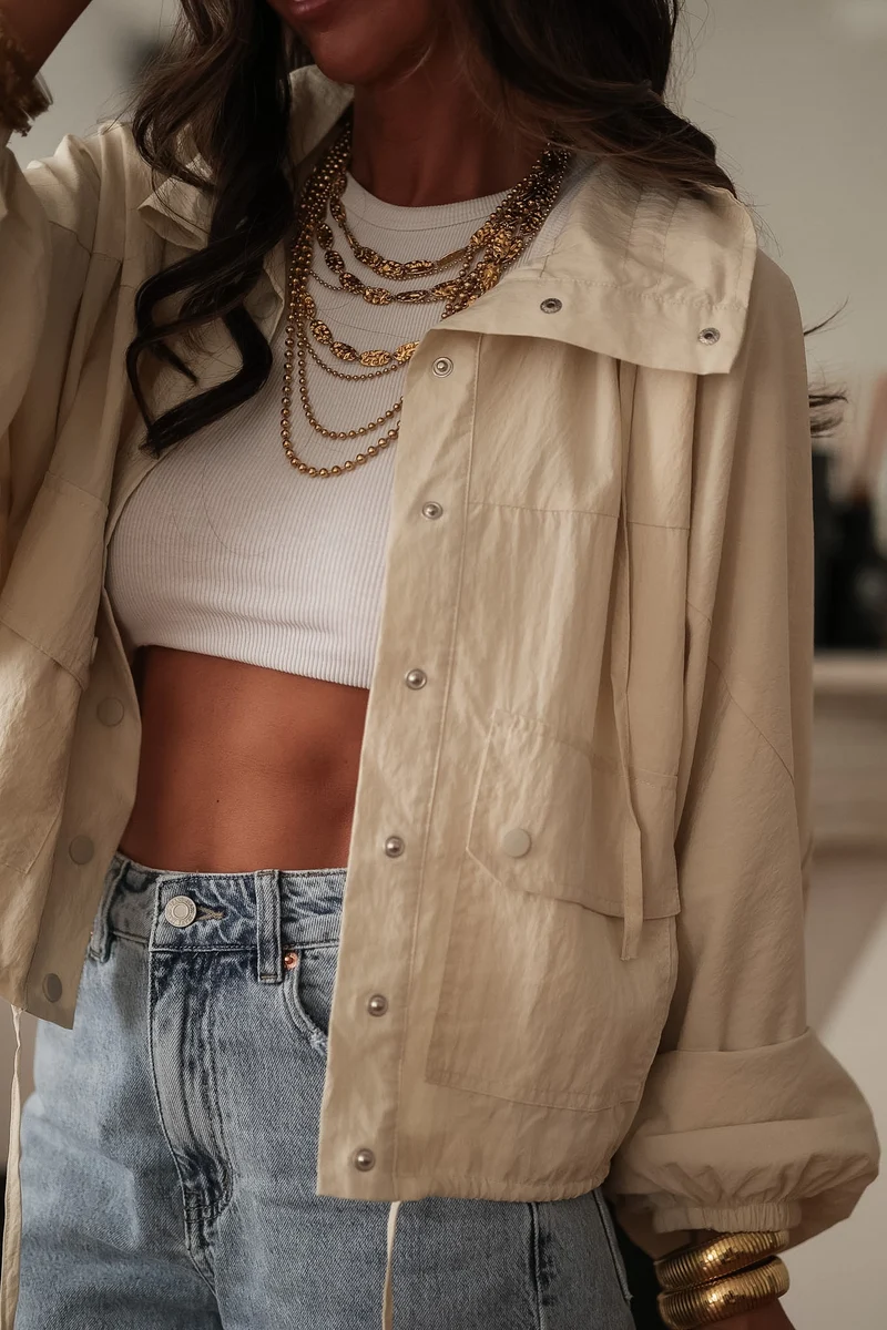 Veste Wily beige