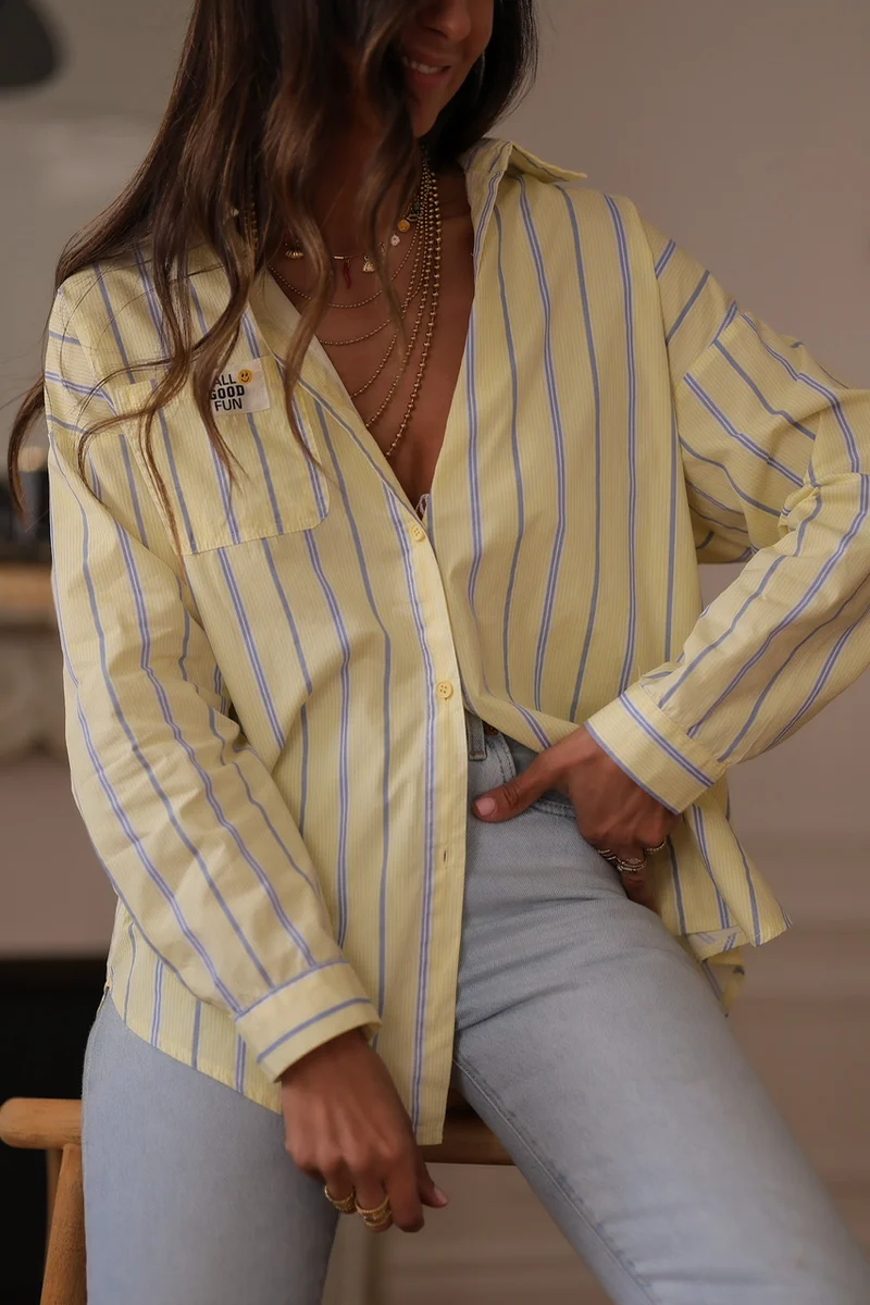 Chemise Emy rayée