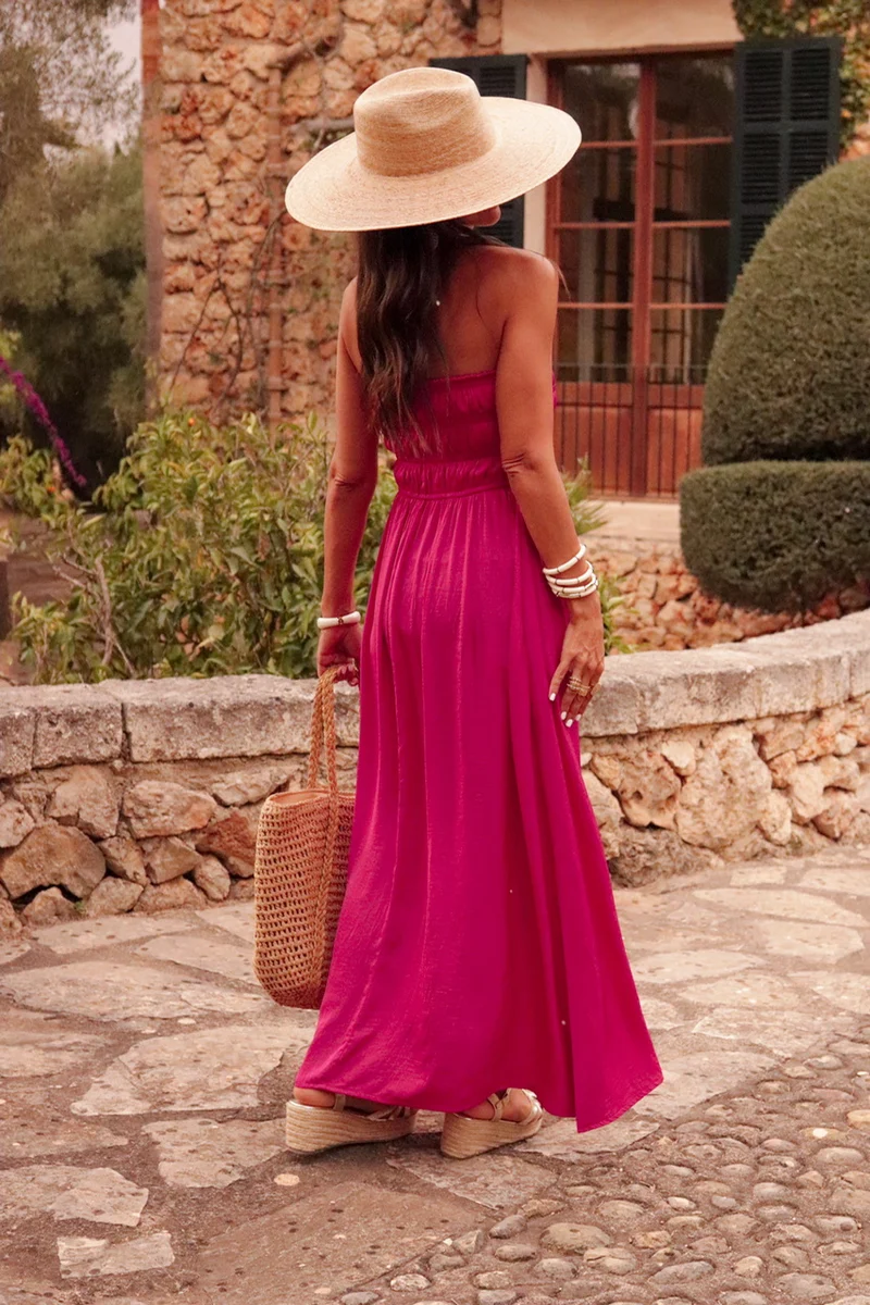 Robe Valentina fuchsia