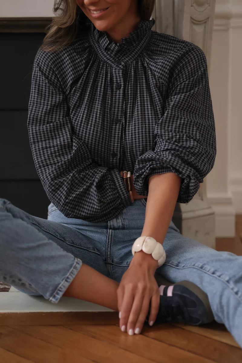 Chemise Hanna bleue