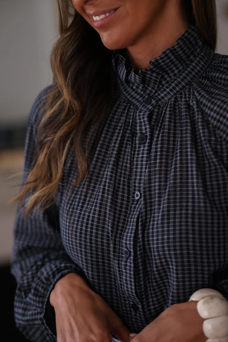 Chemise Hanna bleue