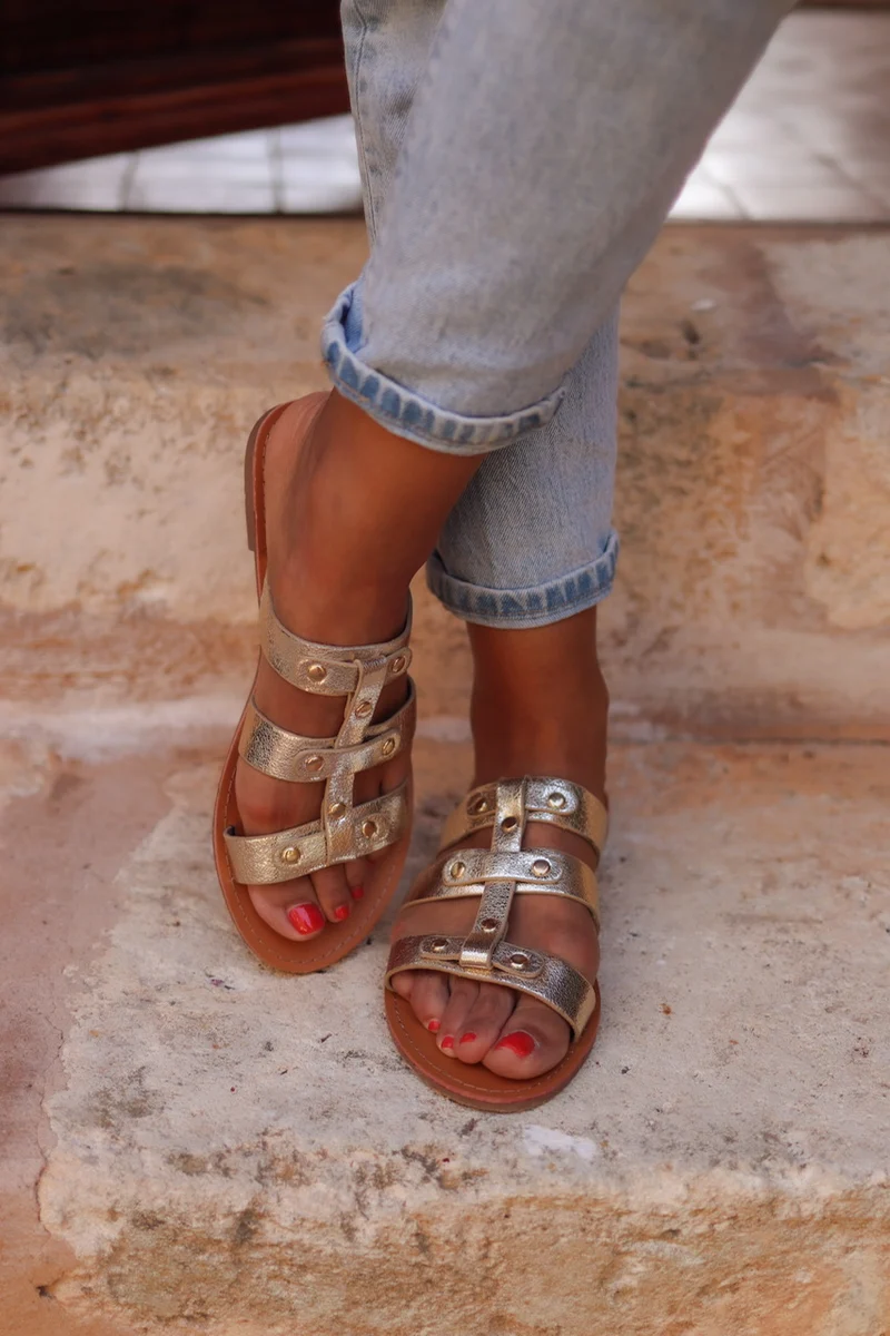 Sandales Danita en cuir