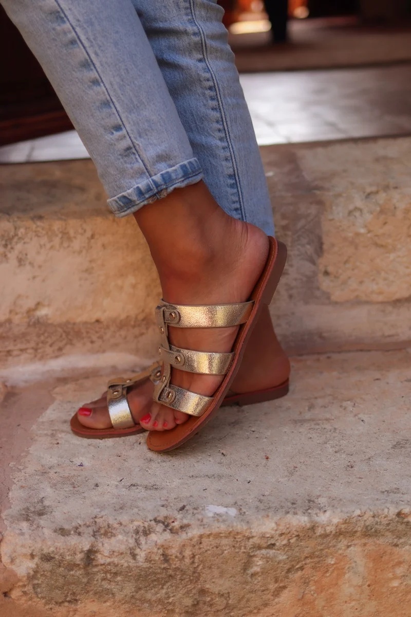 Sandales Danita en cuir