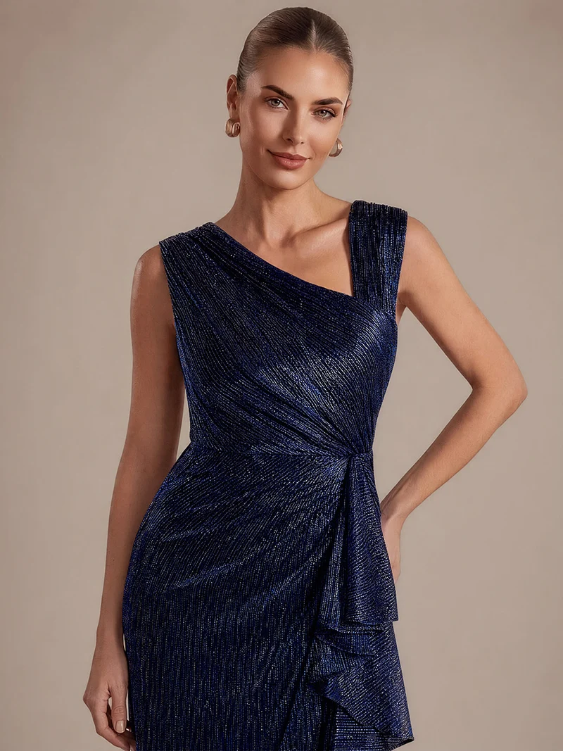 Robe Longue Tulle Asymétrique Taille Haute Fendue