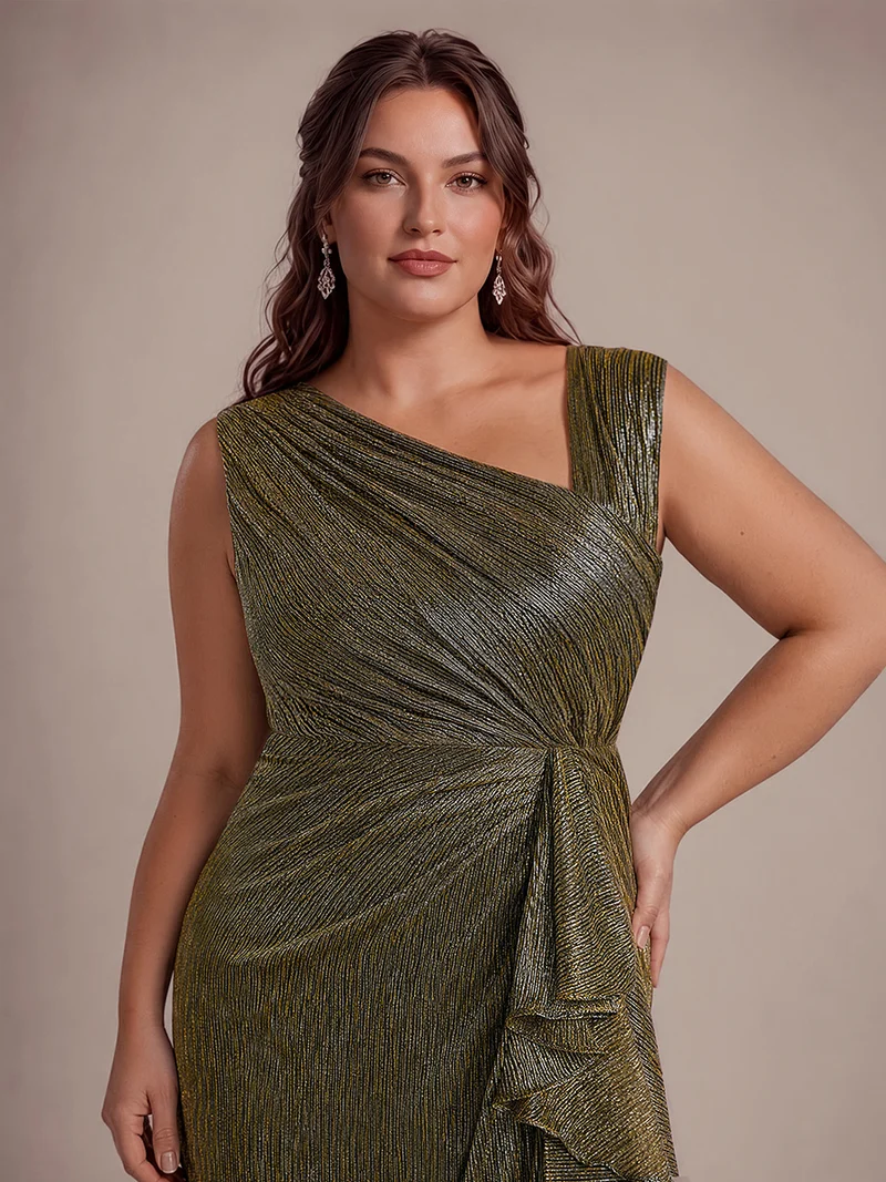 Robe Longue Tulle Asymétrique Taille Haute Fendue