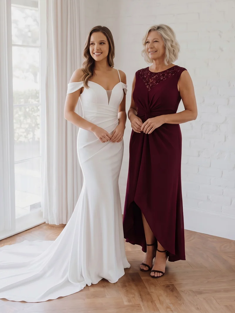 Robe A-Line à sequins avec manches courtes et détails transparents col rond et ourlet asymétrique