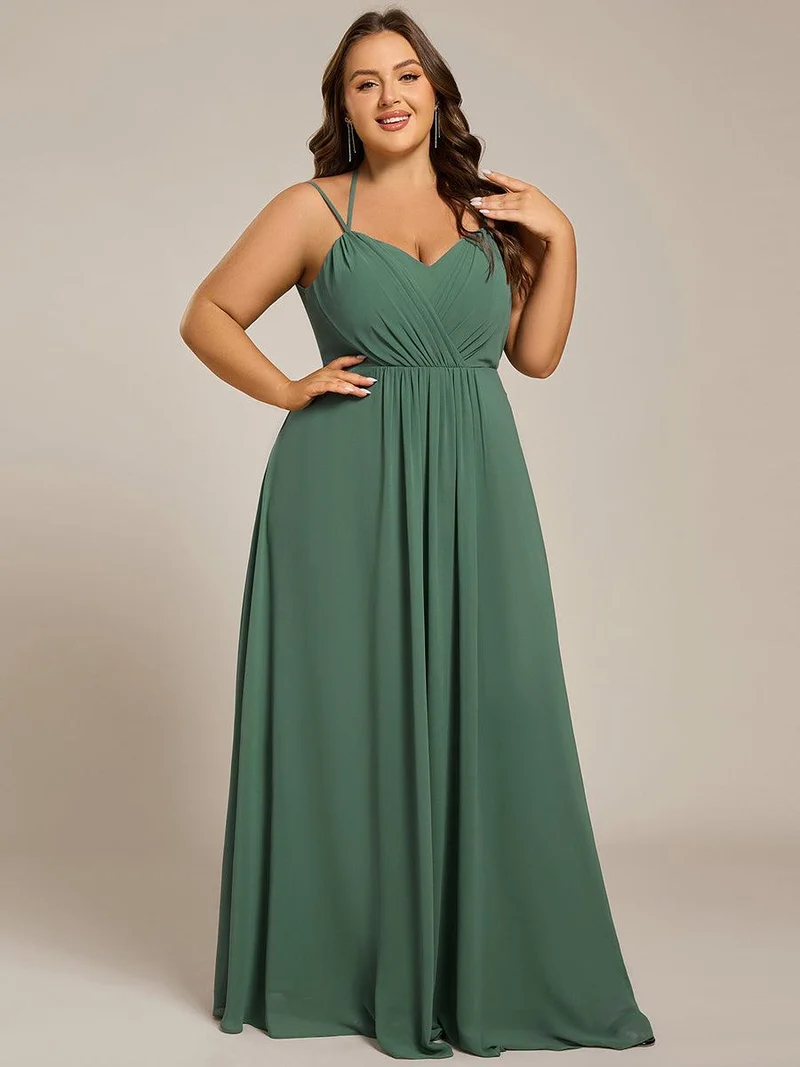 ever RUBY|Robe de soirée en mousseline et dentelle dos nu bretelles fines