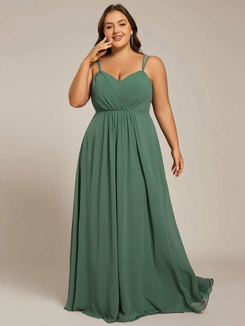 ever RUBY|Robe de soirée en mousseline et dentelle dos nu bretelles fines